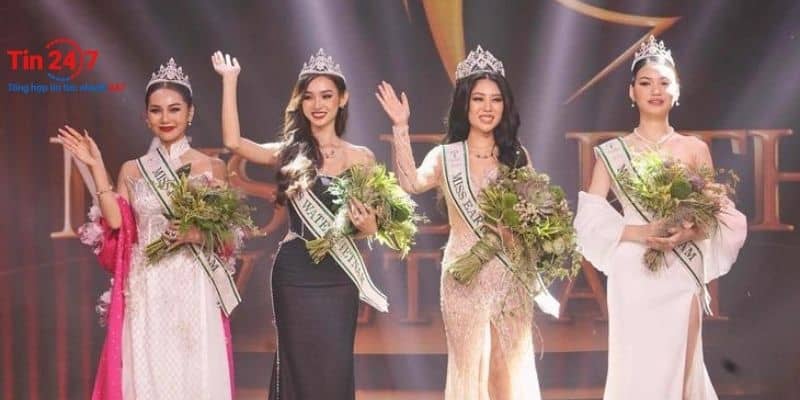 Đỗ Thị Lan Anh Tỏa Sáng Tại Miss Earth Vietnam 2023