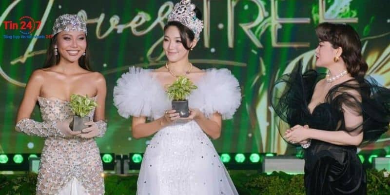 Đỗ Thị Lan Anh Tỏa Sáng Tại Miss Earth Vietnam 2023