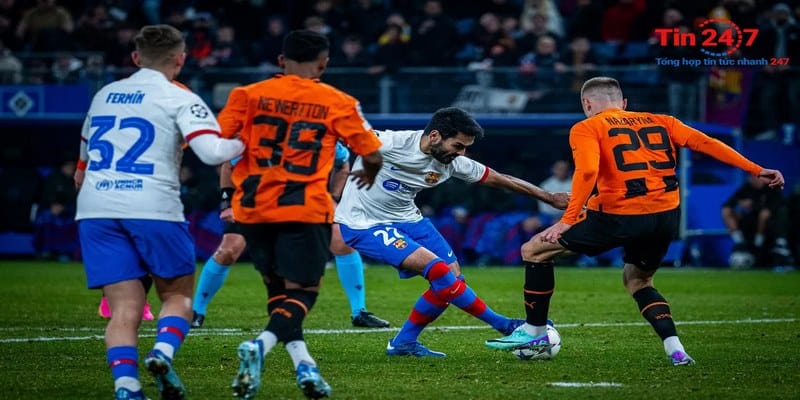 Shakhtar Đấu Với Barcelona – Kết Quả Ngày 8/11/2023