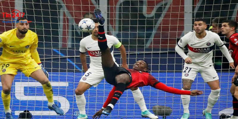PSG: Vấp Ngã Tai Hại Trước AC Milan Tại Champions League